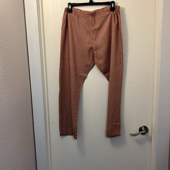 Vintage Checkered Homemade 2 piece pant suit - Picture 8 of 9